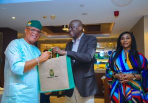Gov. Eno applauds CBN's efforts at Transforming NIGERIA's Economy