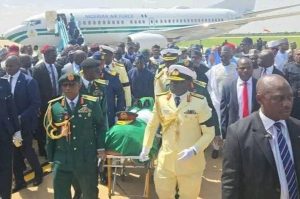 Buhari buried in Daura amid tributes, military honours