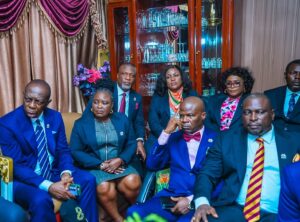 Gov. Eno visits Rev. Uma Ukpai's family