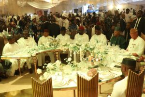 A funeral as a celebration: Shettima, Egbetokun, Obaigbena in Akwa Ibom as CBN Deputy Governor buries mother
