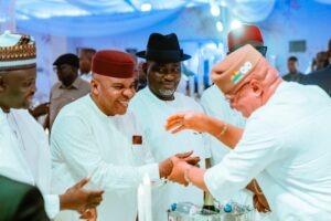 A funeral as a celebration: Shettima, Egbetokun, Obaigbena in Akwa Ibom as CBN Deputy Governor buries mother