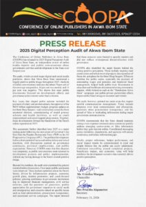 2025 Digital Perception Audit of Akwa Ibom State