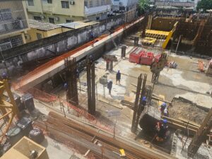 Ibom towers under Construction