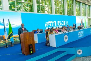 Akpabio Advocates Inclusion, Trust, Opportunity in Democracy at IPU Summit