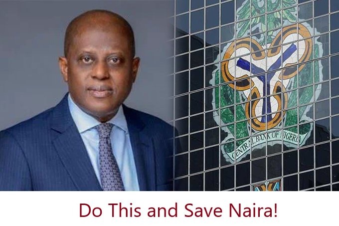 To Save the Naira