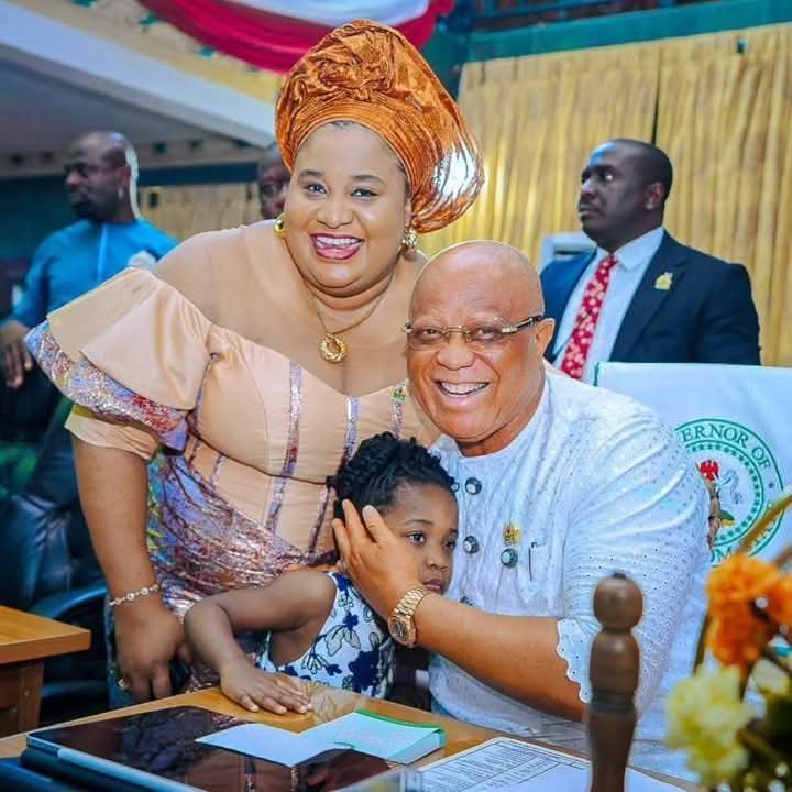 “My family is intact,” Gov Eno reacts to trending family video