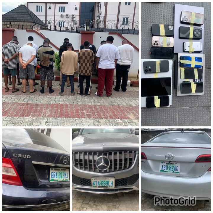 EFCC arrests 19 suspected internet fraudsters in Akwa Ibom, Cross River