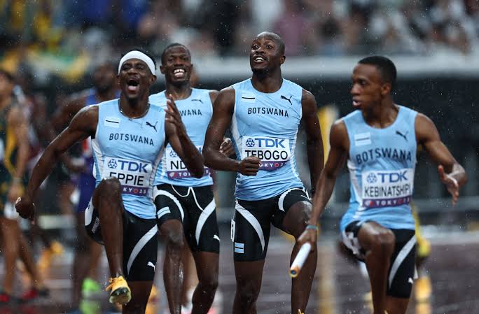 Botswana ends America’s decade-long dominance in the 4×400 men’s relay
