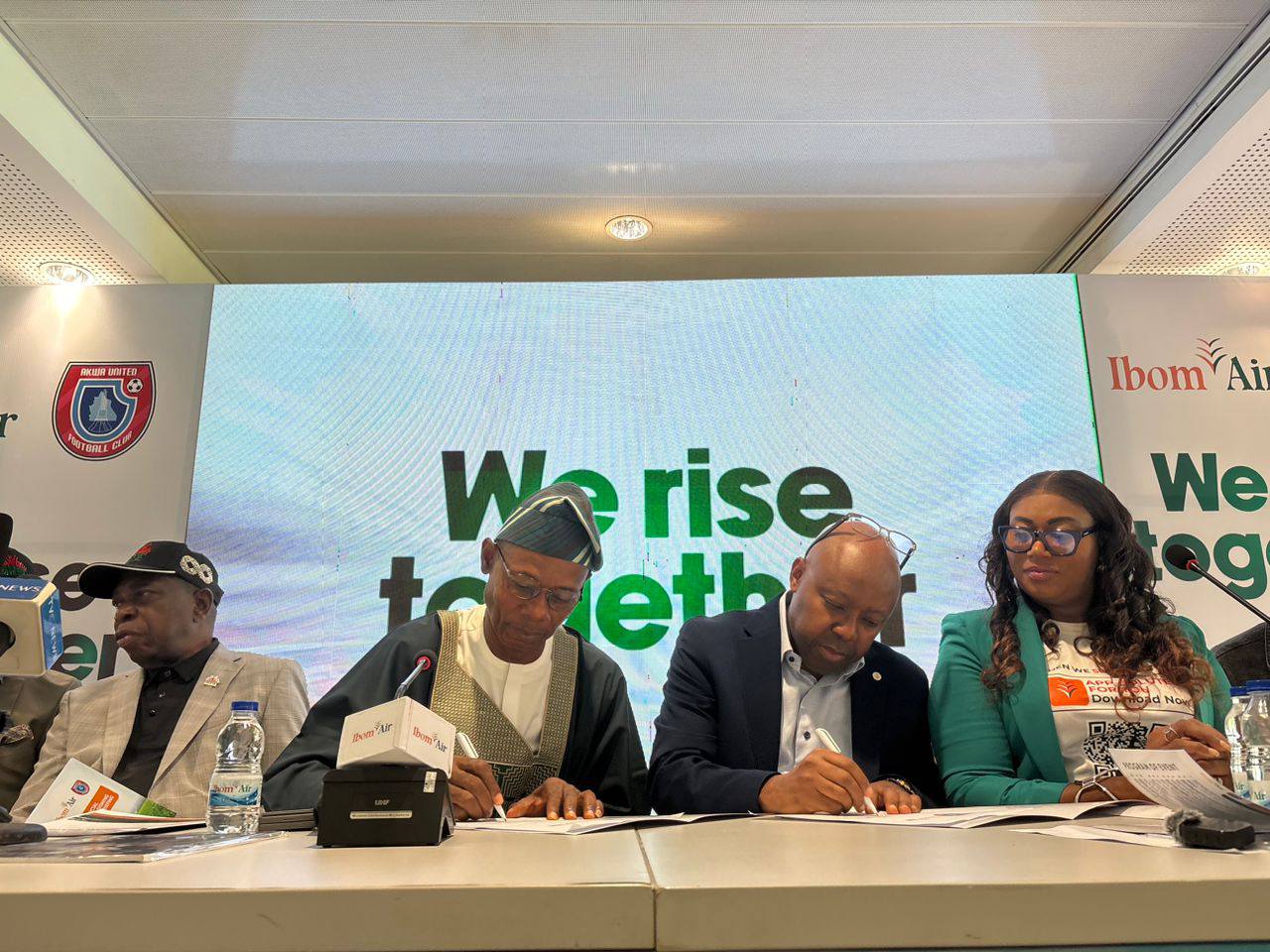 Ibom Air signs N200M Partnership deal with Akwa United