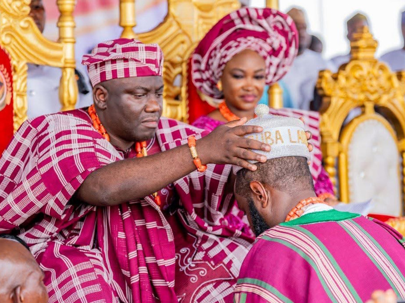 Seyi Tinubu honoured as ‘Beloved Yoruba Child’