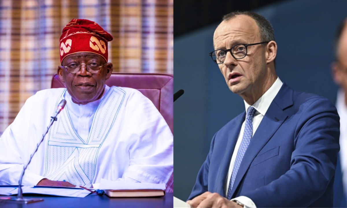 Tinubu, German Chancellor Merz to collaborate on security, power