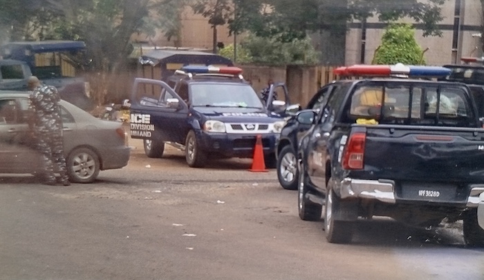 ADC crisis: Security agencies take over INEC headquarters in Abuja