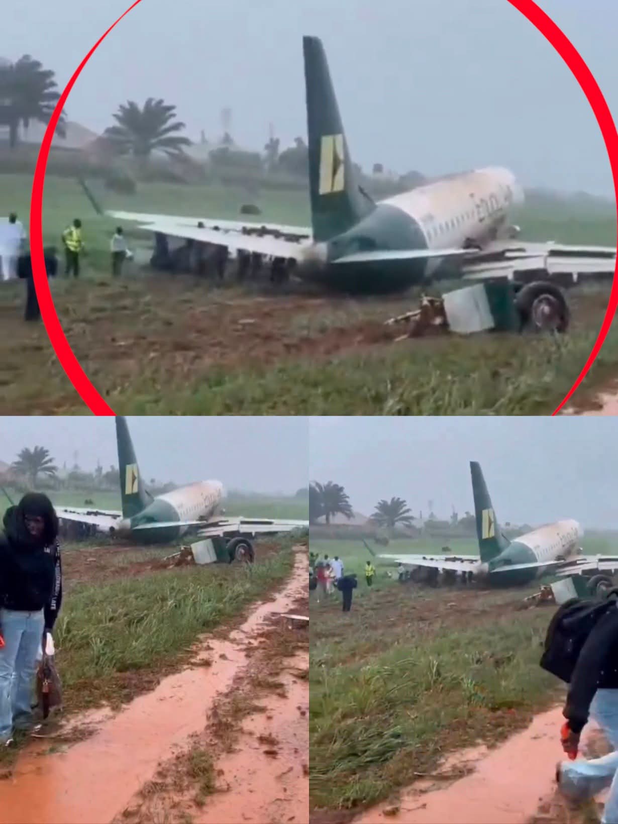 Breaking: Enugu Air aircraft skids off runway at Benin airport