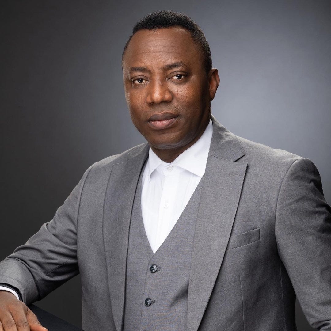 Sowore as Best President Nigeria Refuses to Have