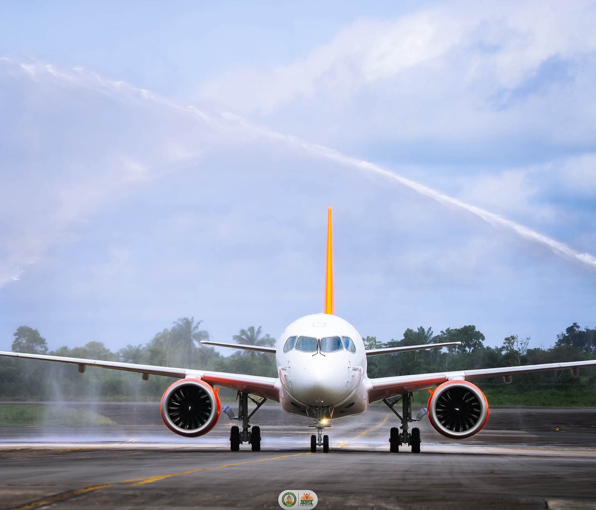 Governor Eno receives new aircraft to Commence 39th anniversary aelebrations