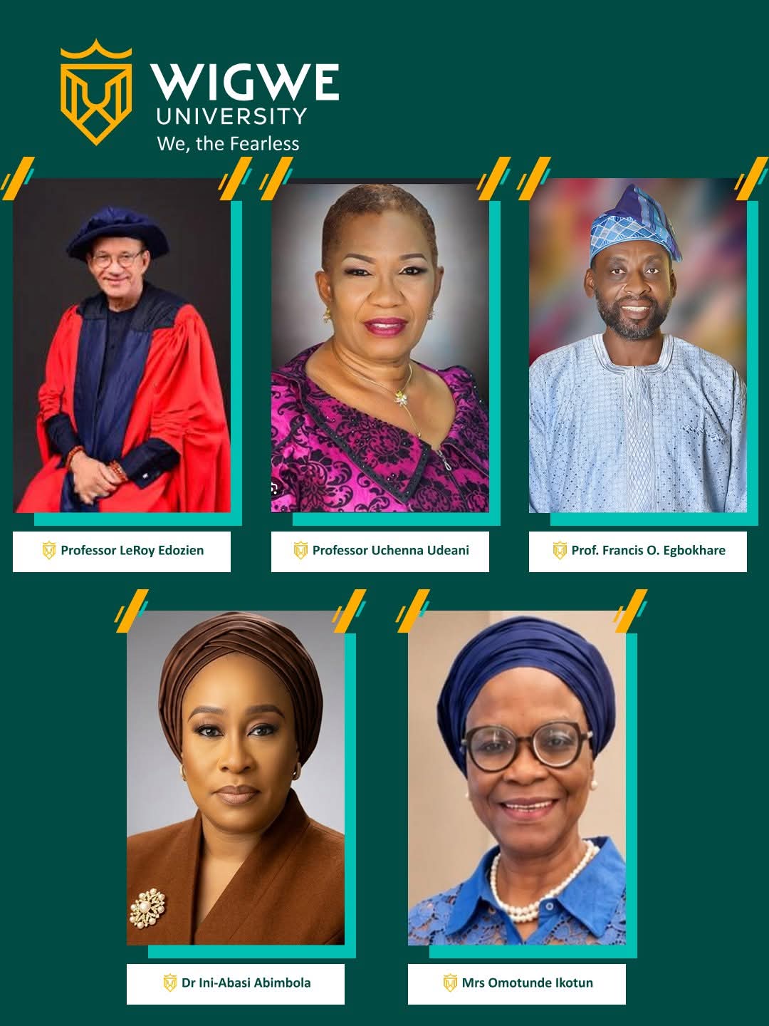 Wigwe University Reconstitutes Governing Council, Strengthening Leadership for Its Next Phase of Growth