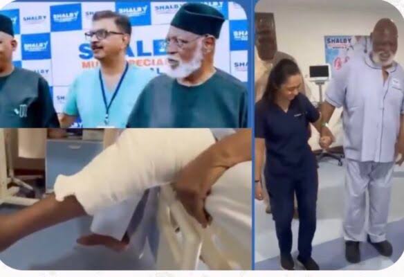 Ex-Head of State Abdulsalami features in Indian hospital advert