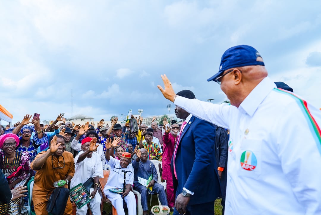 2027: Pensioner rally for Umo Eno, Tinubu, Akpabio